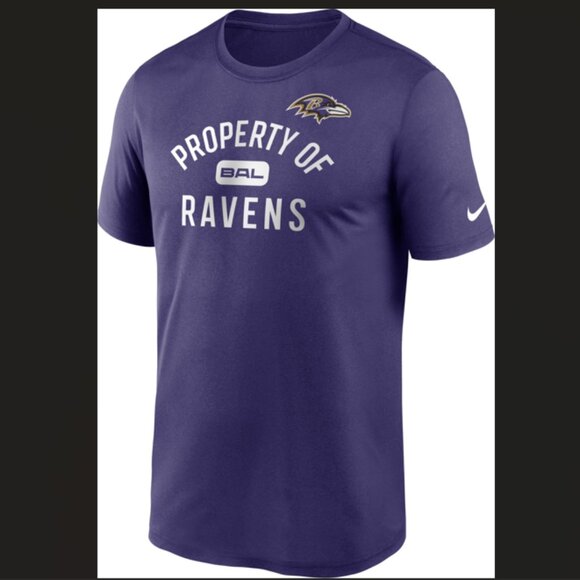 Baltimore Ravens Men's Nike Legend "Property Of" Tee - Picture 1 of 2